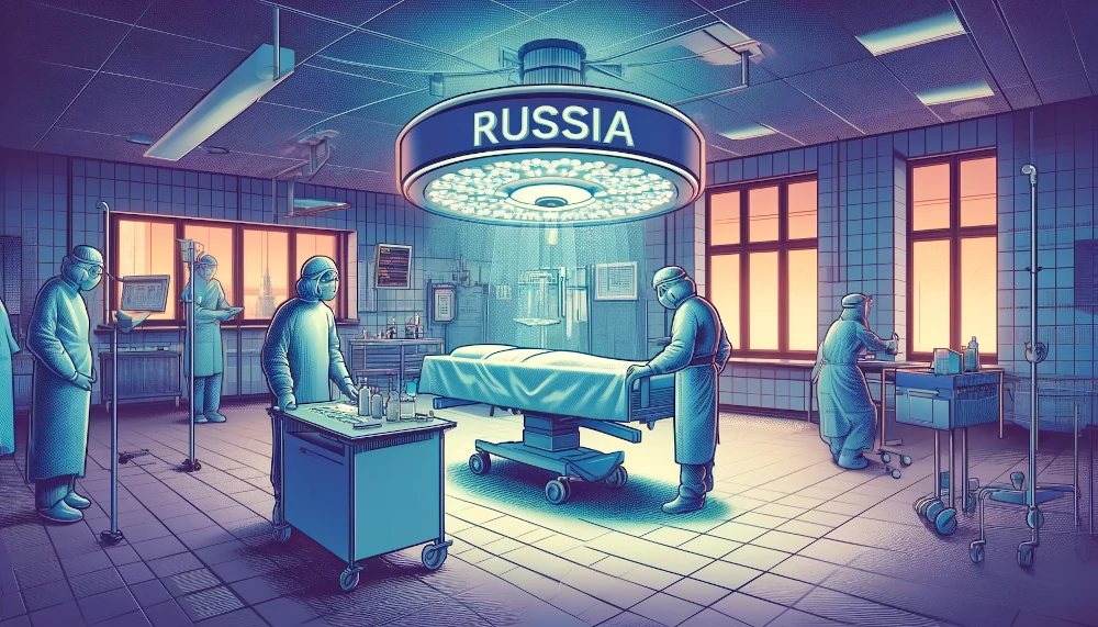 Ultraviolet lamp Russia