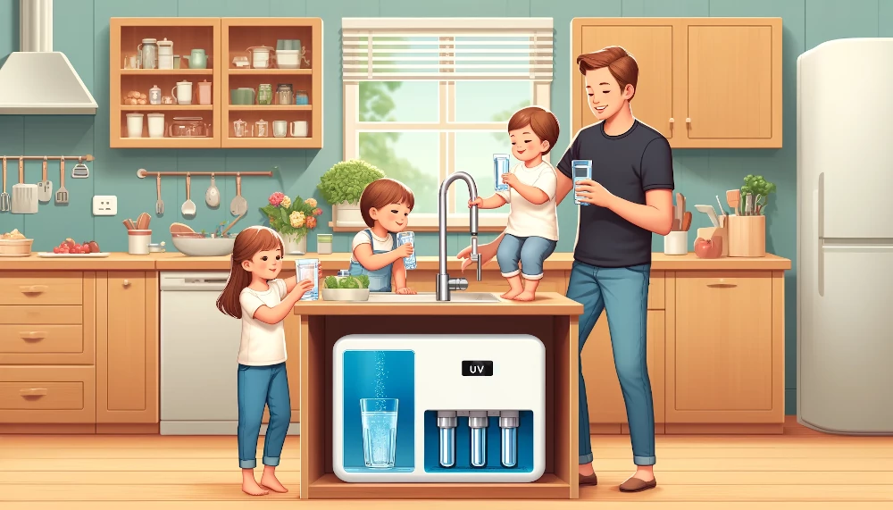 germicidal lamp for water purification